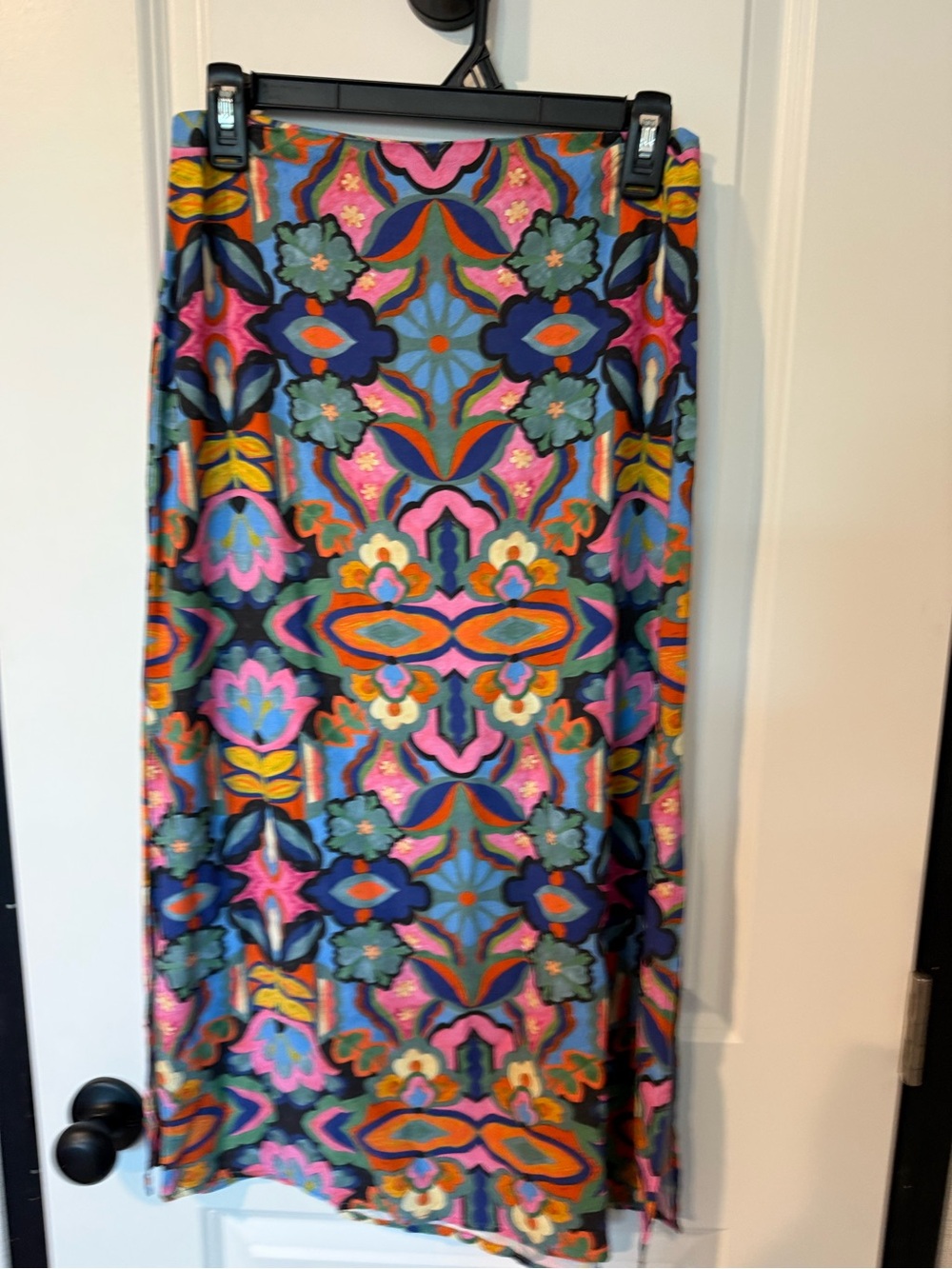 Marine Layer Multicolor Floral Maxi Skirt